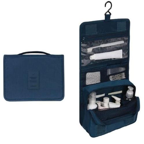 Fako Fashion® - Toilettas Met Haak - Travel Bag - Organizer, Handtassen en Accessoires, Toilettassen, Verzenden