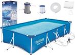 Bestway Steel Pro 400x211x81 cm - inclusief pomp & filter..., Tuin en Terras, Ophalen of Verzenden, Nieuw