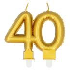 Gouden Kaars 40 Jaar 8cm, Hobby en Vrije tijd, Verzenden, Nieuw