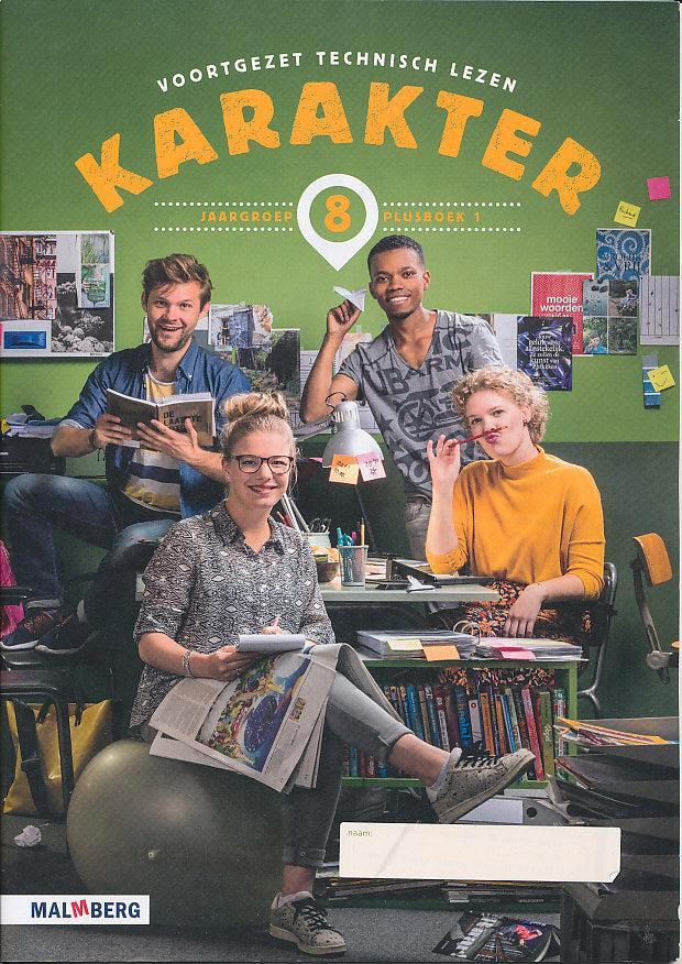 Karakter Plusboek 1 groep 8 (per 5 stuks), Livres, Livres scolaires, Envoi