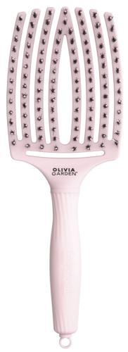 Olivia Garden Fingerbrush Combo Pastel Pink Large (Kammen), Handtassen en Accessoires, Uiterlijk | Haarverzorging, Nieuw, Verzenden