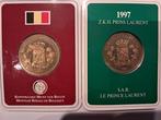 Belgique - 2 set Medal, 1996 Prinses Astrid / 1997 Prince