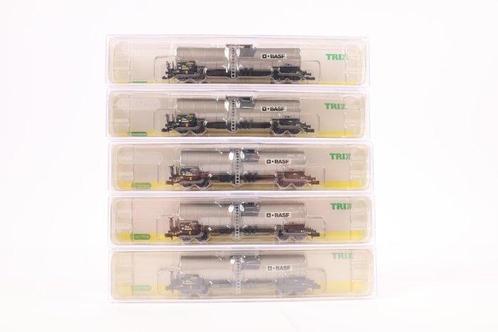 Minitrix N - 15254-09/10/11/12 - Wagon de marchandises pour, Hobby en Vrije tijd, Modeltreinen | N-Spoor