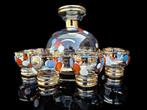 Art Deco likeurset - Bohemia - Service de boisson pour 6 -