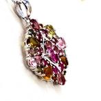 Zonder Minimumprijs - Halsketting Zilver - 2.40ct. tw., Handtassen en Accessoires, Nieuw