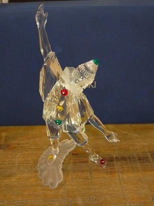 Swarovski - Statue, SCS - Annual Edition 1999 - Pierrot -, Antiquités & Art, Curiosités & Brocante