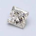 1 pcs Diamant (Natuurlijk) - 0.91 ct - Carré - H - P1 -, Nieuw
