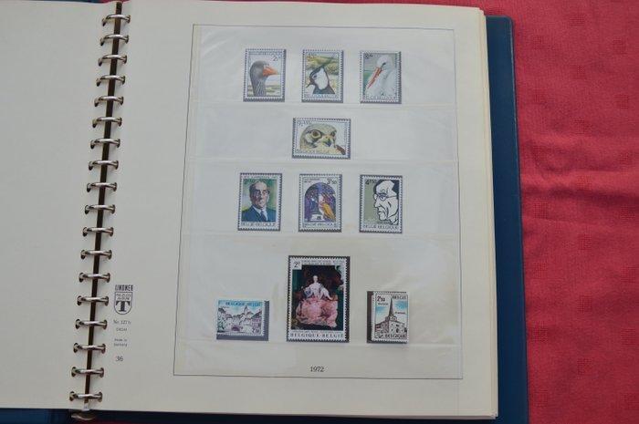 België 1972/1980 - Album Lindner 1972/1980 MNH, compleet, Postzegels en Munten, Postzegels | Europa | België
