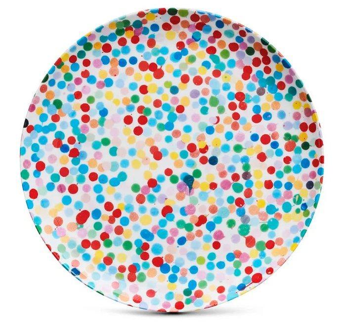 Damien Hirst (1965) - Heni - All Over Dot Plate - LARGE, Antiek en Kunst, Antiek | Overige Antiek