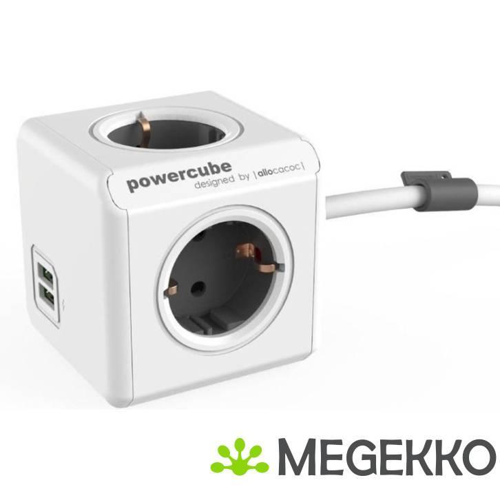 Allocacoc Bn3001 powercube_extended usb 1.5m eu, Informatique & Logiciels, Pc & Câble réseau, Envoi