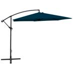 vidaXL Zweefparasol 3 m blauw, Verzenden, Nieuw