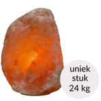 Himalaya Zoutlamp roze kleur, 24 kg – uniek stuk (incl., Ophalen of Verzenden, Nieuw