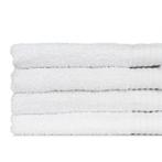 Baddoek Wit 50x100cm 100% Katoen - Treb SH, Nieuw, Handdoek, Verzenden, Overige kleuren