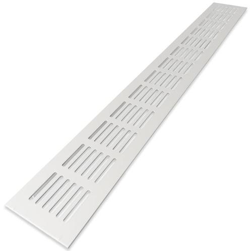 Ventilatiestrip aluminium LxH 500 x 60mm (G61-5006AA), Doe-het-zelf en Bouw, Ventilatie en Afzuiging, Nieuw, Verzenden