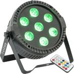 Ibiza Thinpar 7x6-RGBW Extra Platte Par Projector 7x 6W, Muziek en Instrumenten, Nieuw
