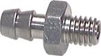 M5 Mâle x 4mm Barbelé en laiton nickelé pour tuyau 16 Bar [5, Verzenden, Nieuw