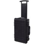 vidaXL Hardcase transportkoffer met wielen en schuimen, Audio, Tv en Foto, Foto | Cameratassen, Verzenden, Nieuw