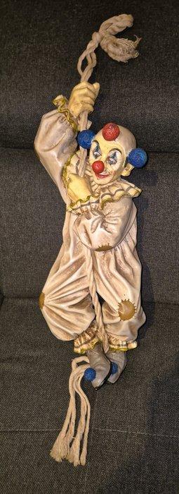 sculptuur, Jun Asilo clown - 50 cm - Kunststof, Antiek en Kunst, Curiosa en Brocante