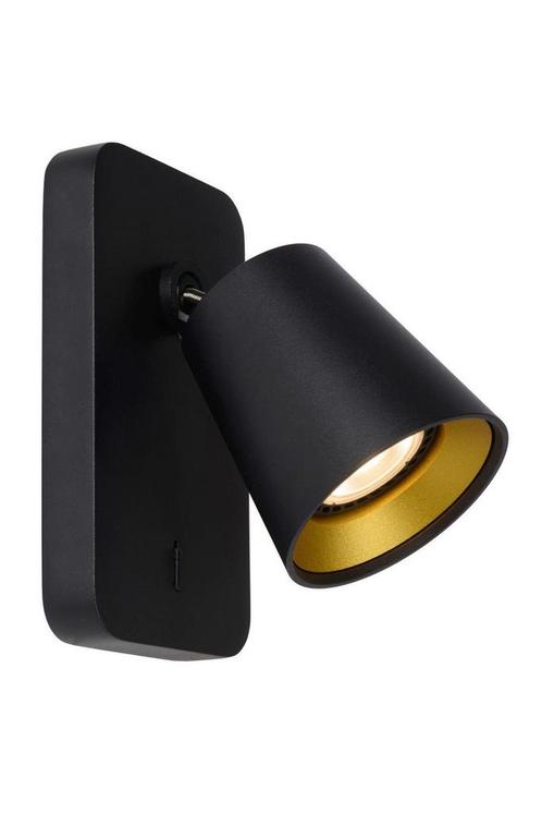 Lucide TURNON - Wandspot LED Dim to warm GU10 1x5W, Maison & Meubles, Lampes | Appliques, Envoi