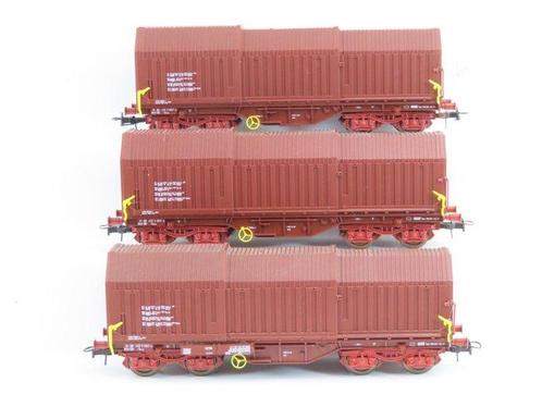 Roco H0 - 4395D - Transport de fret - 3x wagons, Hobby & Loisirs créatifs, Trains miniatures | HO