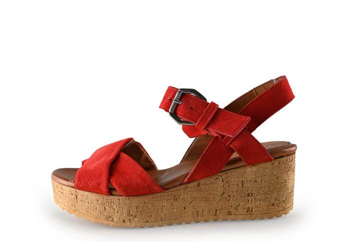 Omoda sandalen in maat 38 Rood | 5% korting, Kleding | Dames, Schoenen, Rood, Zo goed als nieuw, Sandalen of Muiltjes, Verzenden
