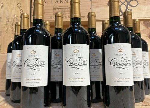 2017 Château Tour Chaigneau - Lalande-de-Pomerol - 12, Verzamelen, Wijnen