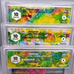 3 Graded card - TRIS Venusaur/Ivysaur/Bulbasaur POKEMON 151!, Nieuw