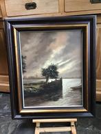 Willem Kroon (1946-2001) - Hollands Polderlandschap.