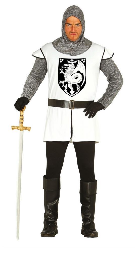 Ridderpak Wit, Kleding | Heren, Carnavalskleding en Feestkleding, Nieuw, Verzenden