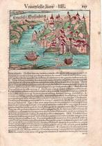 Serbie - Belgrade; Sebastian Munster, 1556 - Rara incisione