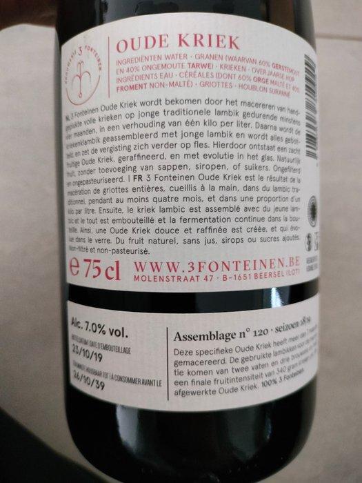 3 Fonteinen - Oude geuze 2017, Druif Muscat 2019, Armand, Verzamelen, Wijnen