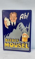 Emaillerie Belge - Bieres mousel - Emaille bord - Genummerd