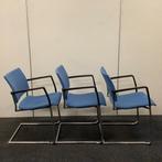 Complete set van 3 stuks  vergaderstoelen Casala Feniks,, Zakelijke goederen, Gebruikt, Bureau