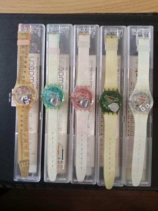 Swatch - 5 X Swatch Gent Specials inkl. Sweet Baby, The, Handtassen en Accessoires, Horloges | Heren