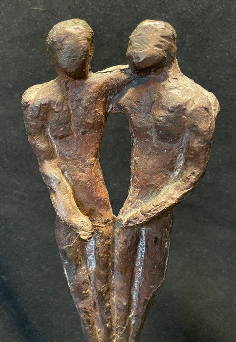 René van Leeuwen - Beeld, SAMEN - 30.5 cm - Brons, Antiek en Kunst, Curiosa en Brocante