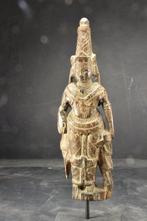 Vitthal-standbeeld - Hout - India - begin 19e eeuw