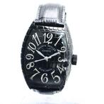 Franck Muller - Tonneau Curvex Black Croco - 9880SC-BLKCRO -