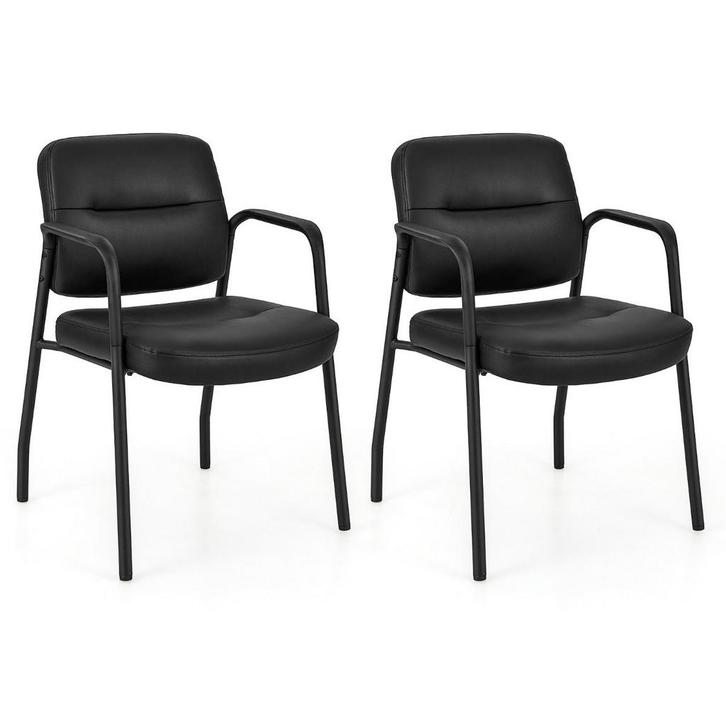 Tweedekans | Coast 2-Delige Wachtkamerstoelen Set 58x55x81, Huis en Inrichting, Stoelen, Ophalen of Verzenden