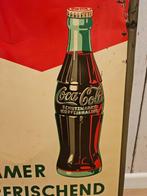 SELTENES, ORIGINALES COCA COLA SCHILD VON 1950 - Reclamebord