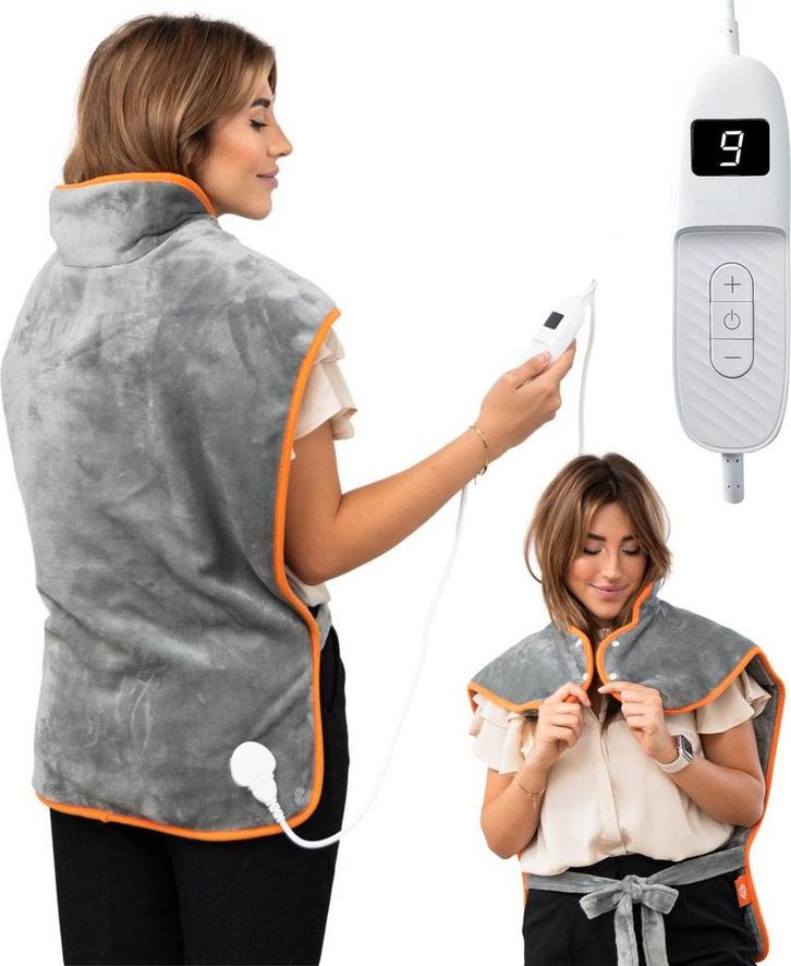 2dekans | Warmtekussen - Elektrisch Kussen met 9, Huis en Inrichting, Slaapkamer | Beddengoed, Ophalen of Verzenden