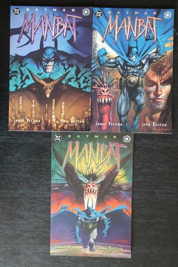 Batman Versus Predator + Batman Manbat 2x complete serie -