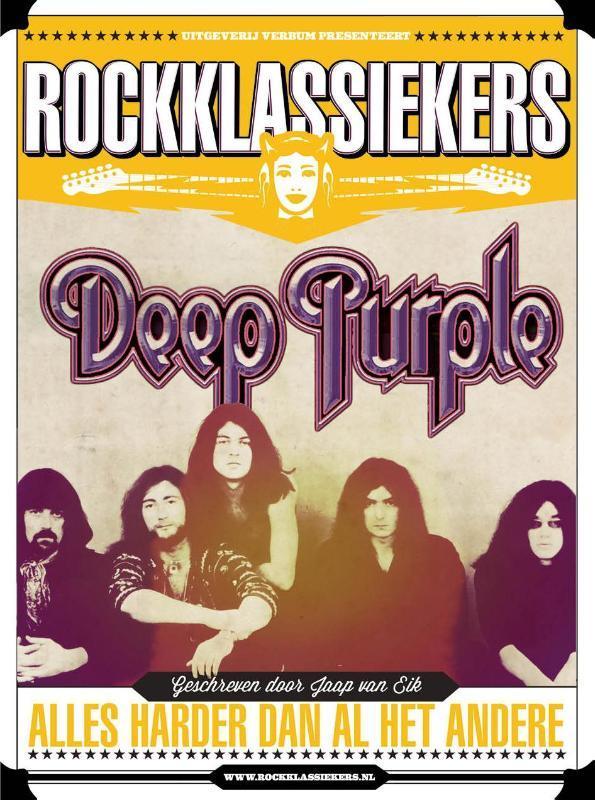 Deep Purple / Rock Klassiekers 9789074274739 Jaap van Eik, Boeken, Muziek, Zo goed als nieuw, Verzenden