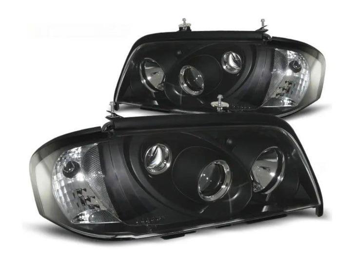 Koplampen Black geschikt voor Mercedes W202 C-klasse, Auto-onderdelen, Verlichting, Nieuw, Mercedes-Benz, Verzenden