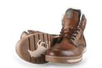 Mustang Veterboots in maat 47 Cognac | 5% extra korting, Overige kleuren, Verzenden, Boots, Mustang