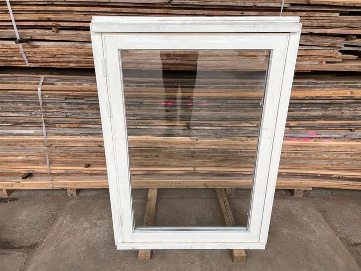 Gebruikte ramen 90 x 130 cm vast | openslaand | uitzetraam, Doe-het-zelf en Bouw, Glas en Ramen, Nieuw, Gevelraam of Ruit, 120 tot 160 cm
