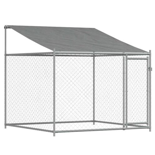 Hondenhok Gegalvaniseerd Staal | Retour Deal | Topkwaliteit, Dieren en Toebehoren, Hondenhokken, 100 cm of meer, 110 cm of meer