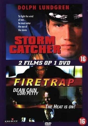 Storm catcher en Firetrap (dvd tweedehands film), Ophalen of Verzenden