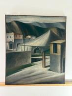 Marcello Scuffi (1948-2021) - Il Circo nellAia, Antiek en Kunst, Kunst | Schilderijen | Modern