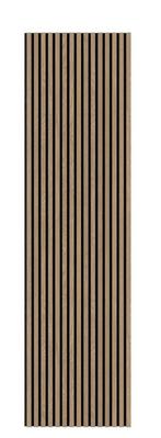 TM Lattenwand 240x60 cm geolied eiken, dikte 22 mm, Nieuw, Verzenden