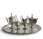 Leitão & Irmão - Koffie- en theeservies (5) - .916 zilver